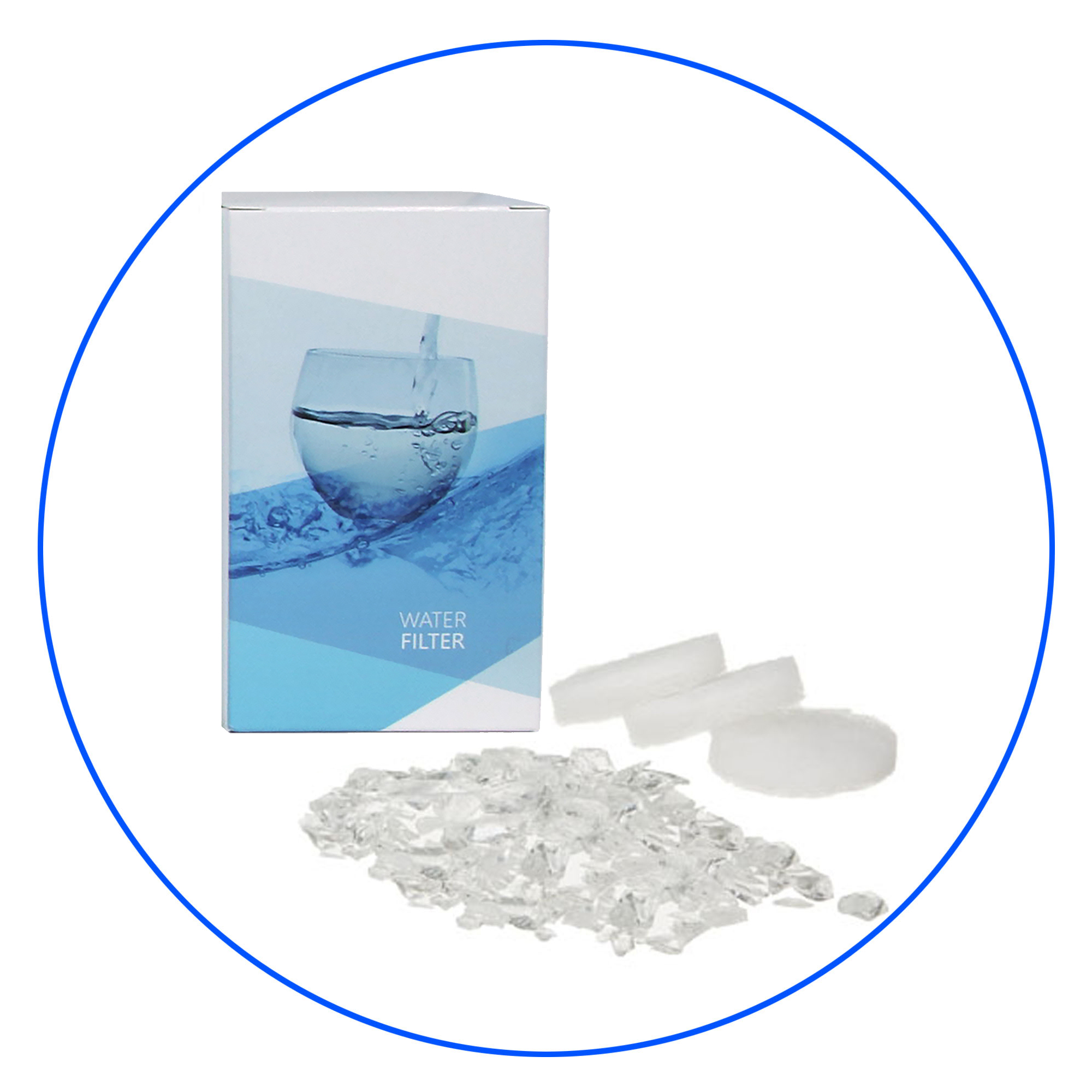 média de conditionnement de l'eau pour les filtres de lave-linge FHPRA-R
