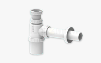 SIPHON RÉDUIT POUR ÉVIERS À SIMPLE BAC 1101