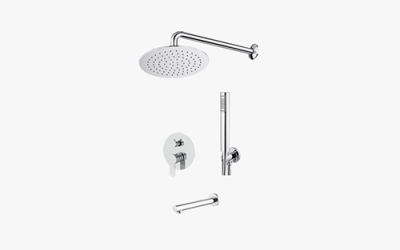 MITIGEUR DOUCHE NORMAL ROND CHR 03 VOIES MIRO EUROPE